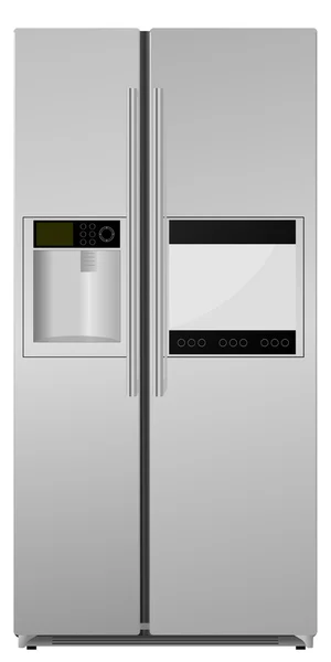 Réfrigérateur. vecteur — Image vectorielle