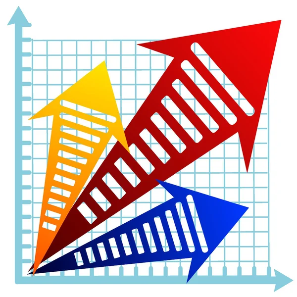 Diagram — Stockový vektor