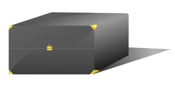 Vector illustration of casket — Stock Vector