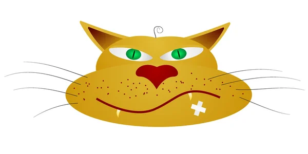 猫のベクトル図 — ストックベクタ
