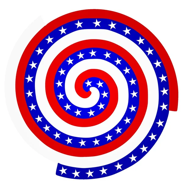 Ilustração vetorial da textura da bandeira americana — Vetor de Stock