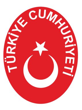 vektör Ulusal arması Türkiye