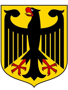 National arms of Germany clipart