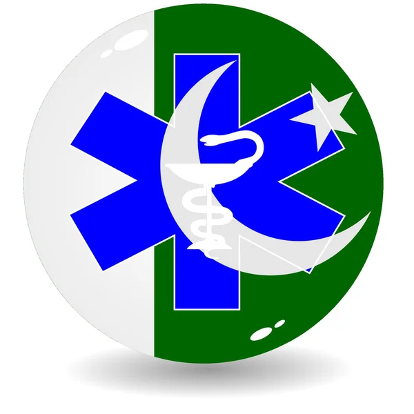 Национальное здравоохранение Пакистана — стоковый вектор