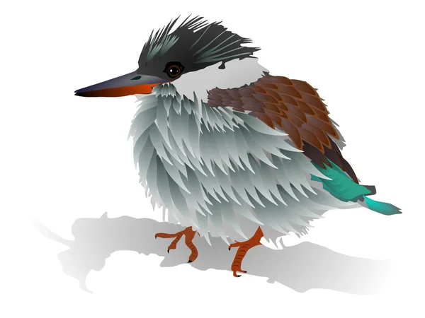 小さな鳥のベクトル画像 — ストックベクタ