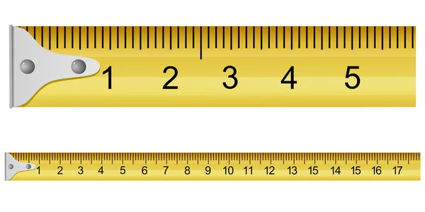 测量带的矢量图解 — 图库矢量图片