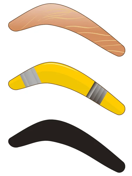 Vecteur boomerang — Image vectorielle