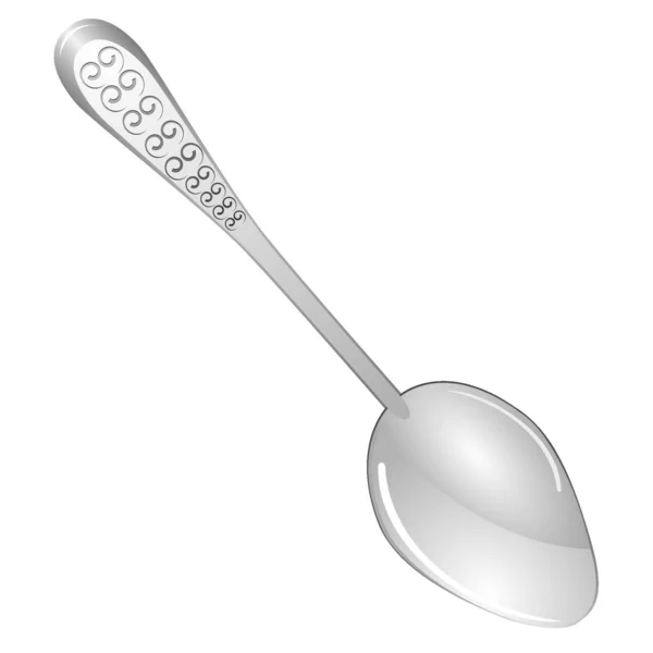 Spoon. vector — Stock Vector