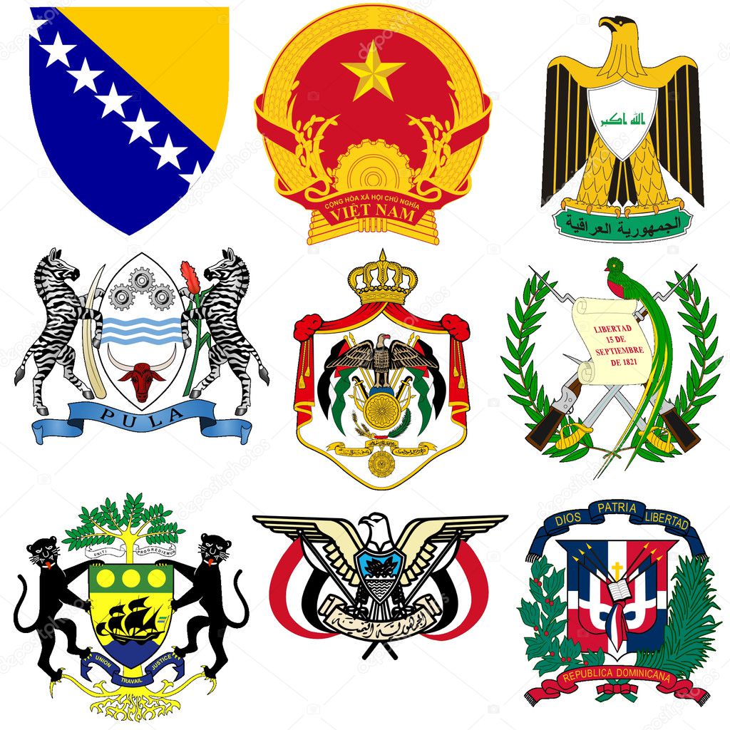 Set of vector emblems