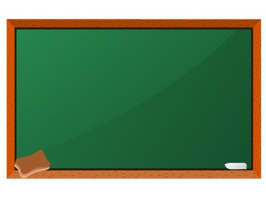 Vector illustration of school boards clipart