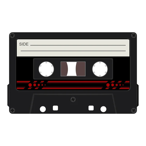 Illustration vectorielle des cassettes audio — Image vectorielle