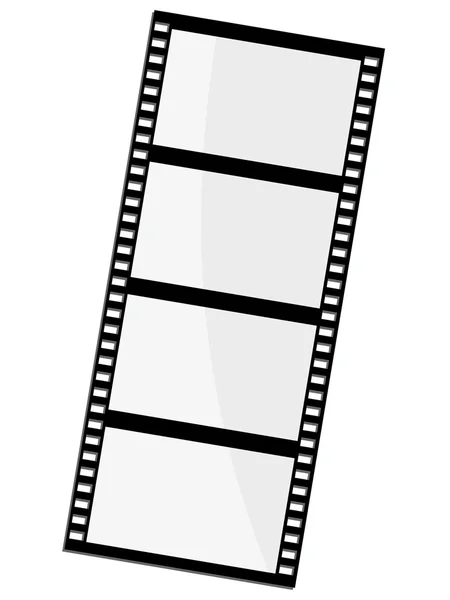 Film çerçevesinin vektör illüstrasyonu — Stok Vektör