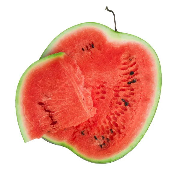Édes görögdinnye szeletelve — Stock Fotó