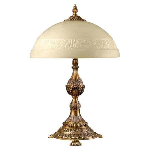 Vintage lamp isolated on white — Stock Photo, Image