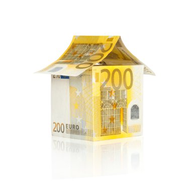 Euro house clipart