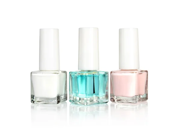 Nail polishes of different colors — Stock Photo, Image