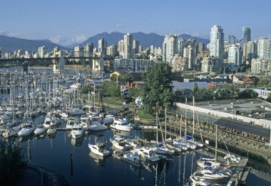 Vancouver skyline clipart