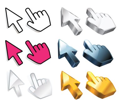 Cursors clipart