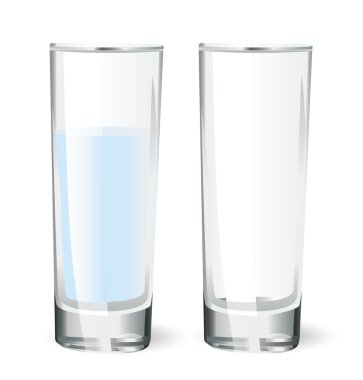 Two glasses clipart