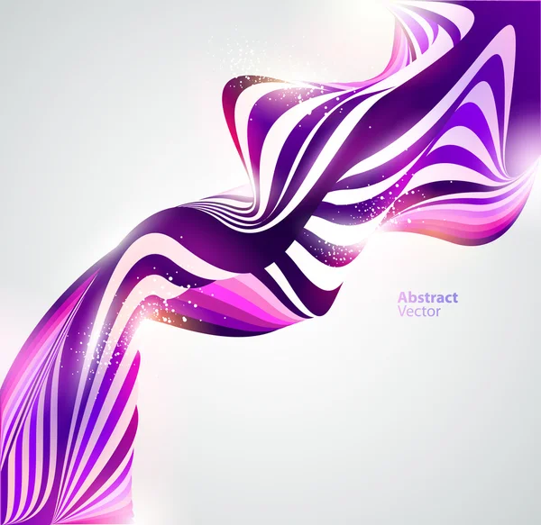 抽象的な紫フォーム. — ストックベクタ