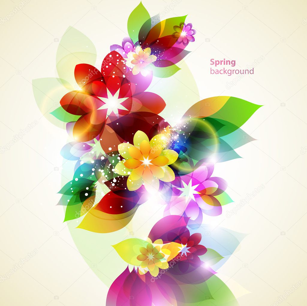 Abstract spring background.