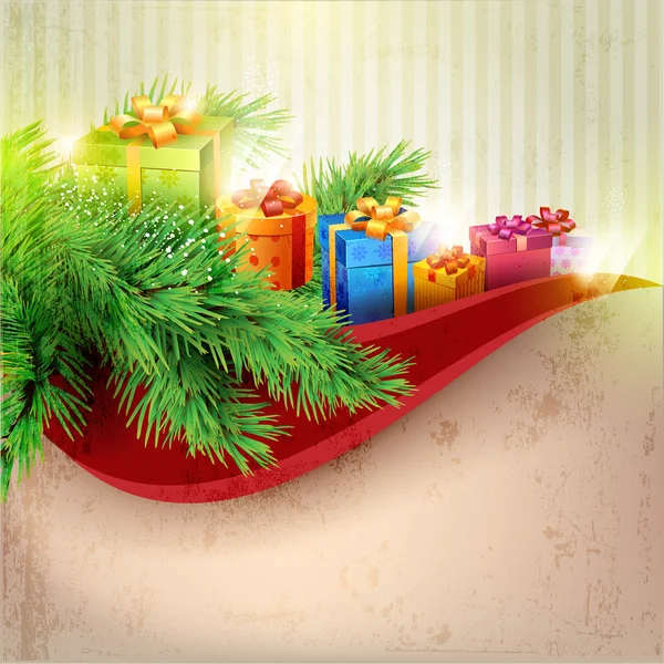 Affiche de Noël . — Image vectorielle