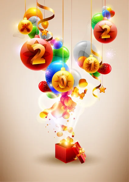 Ανοίξτε το δώρο 2012. — Διανυσματικό Αρχείο