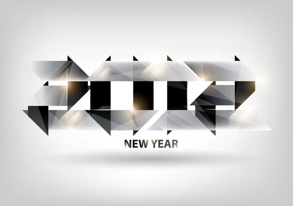 新しい 2012 年 — ストックベクタ
