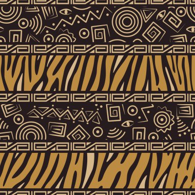 African style seamless pattern