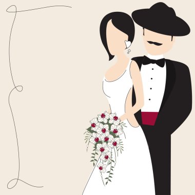 Wedding background clipart