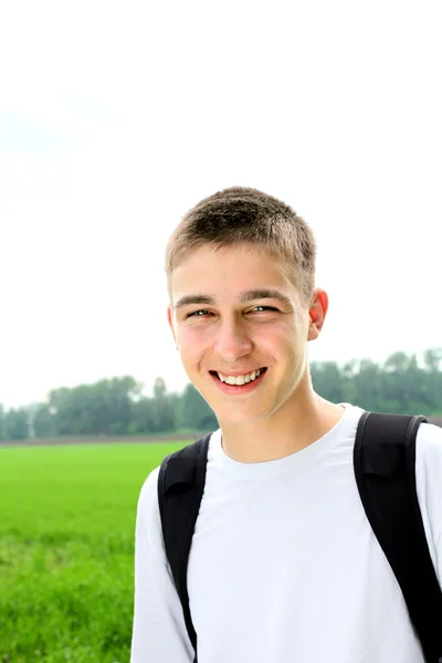 Šťastný portrét teenagera — Stock fotografie
