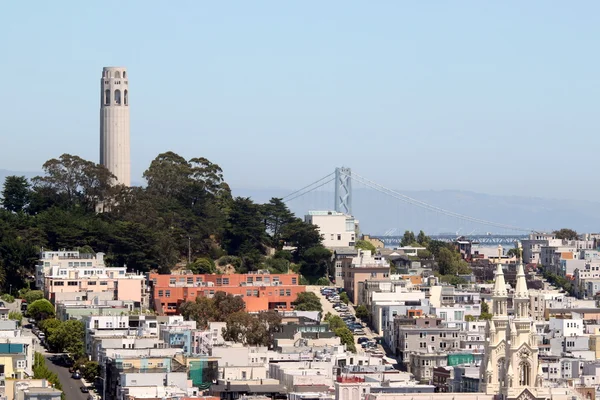 San Francisco Coit Tower — Zdjęcie stockowe
