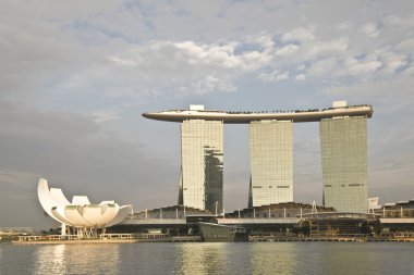 Singapur yeni cityscape