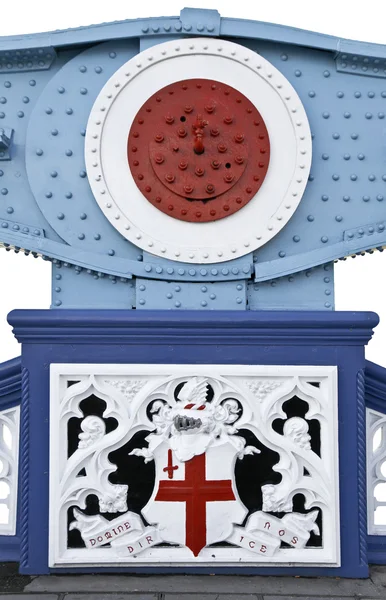 Tower Bridge szálláshelyén? dekoratív részletesen — Stock Fotó