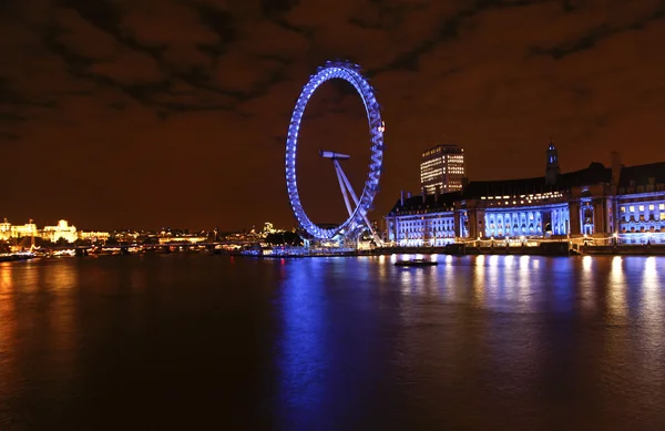 런던의 눈 — 스톡 사진