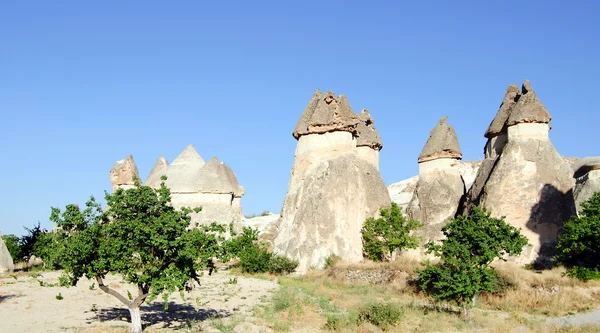 Kapadokya Türkiye speciel taş oluşumu — Stok fotoğraf