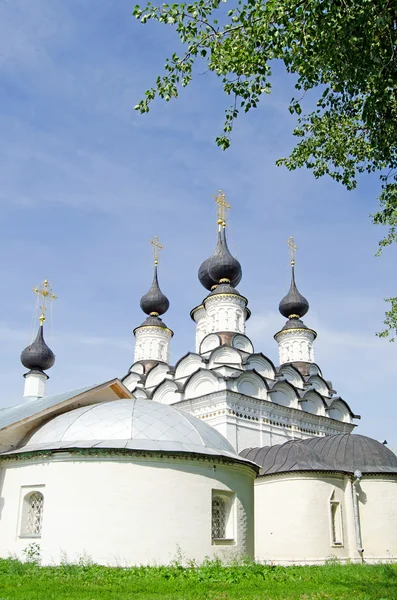 Starożytny Kościół w suzdal. Złoty pierścień Rosji — Zdjęcie stockowe