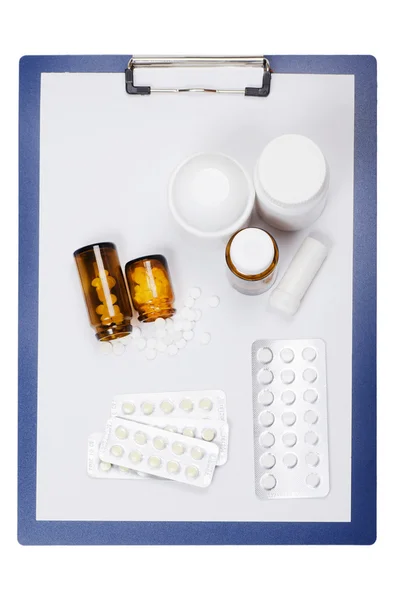Пачки таблеток - абстрактные медицинские — стоковое фото