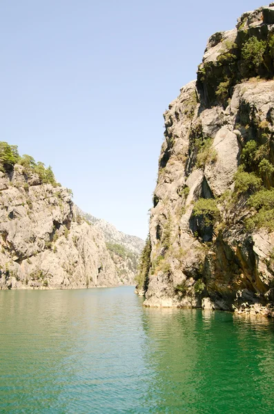 Harika bir manzara mounttain yeşil Kanyon — Stok fotoğraf