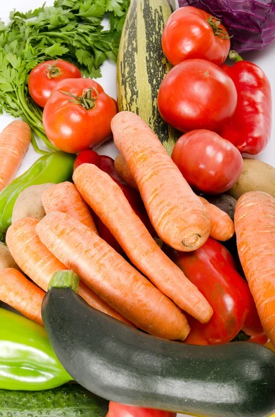 Ассортимент свежих овощей — стоковое фото