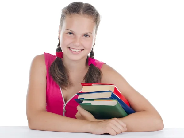Portrait of the young girl — Stock Photo, Image