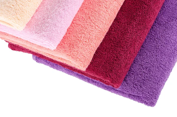 Kombinované barevné ručníky — Stock fotografie