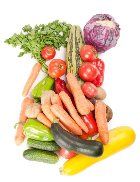 Assortiment van verse groenten — Stockfoto