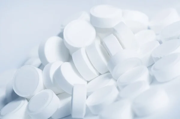 stock image White tablets - abstract medical