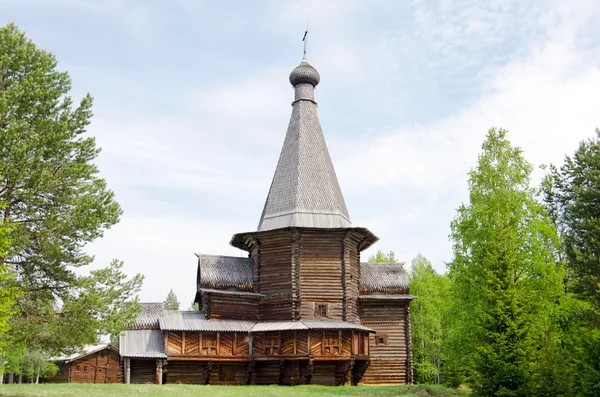 Dřevěné kostely — Stock fotografie