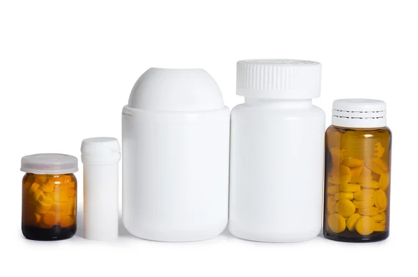 Tablettenpackungen - abstrakte Medizin — Stockfoto