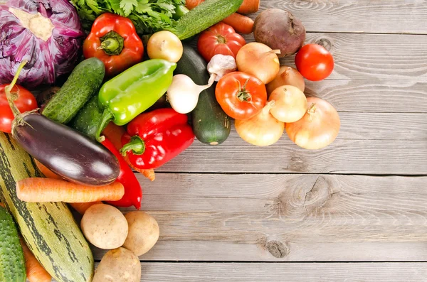 Sortiment čerstvé zeleniny — Stock fotografie