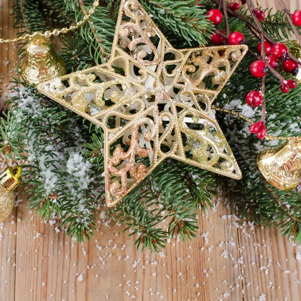 Confine decorativo di Natale — Foto Stock