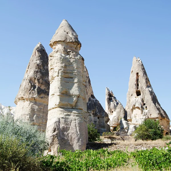 Speciel kőképződés cappadocia, Törökország — Stock Fotó
