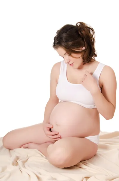 La femme enceinte Photos De Stock Libres De Droits
